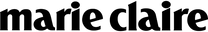 The wordmark 'marie claire' in lowercase black serif lettering on a solid black background.