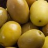 Close up of green olives